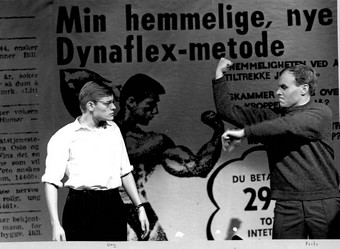 Bilde 16:  "Du må bygge opp kroppen din"  Dag Myklebust, Fritz Nowacki 
							
							